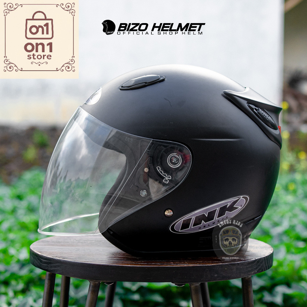Helm Termurah / HELM INK CENTRO PREMIUM SKS BERKUALITAS SNI HALFFACE