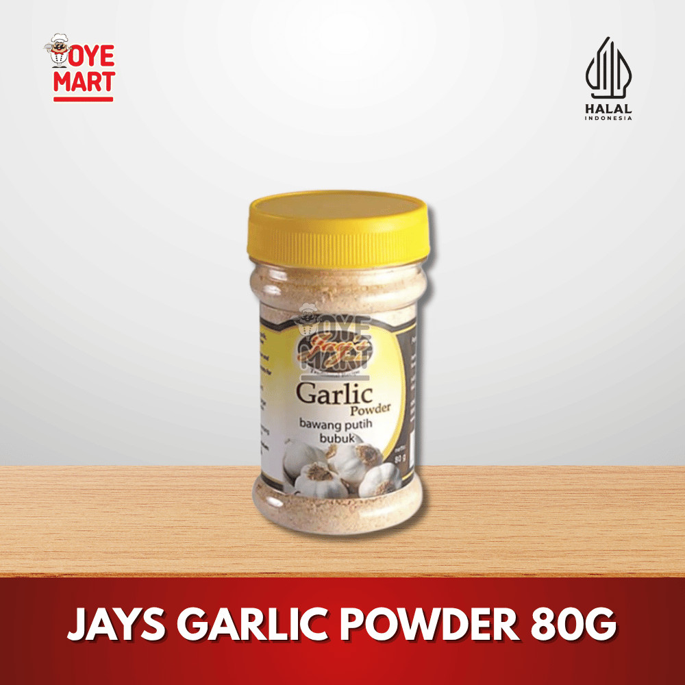 

JAYS GARLIC POWDER 80G / BAWANG PUTIH BUBUK