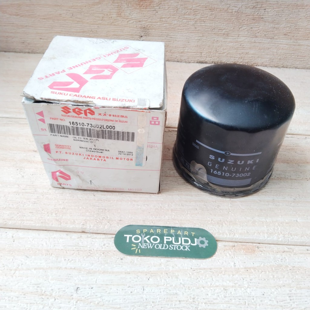 COD/SARINGAN OLI OIL FILTER MOBIL SUZUKI SUZUKI CARRY ST100 ASLI ORIGINAL 100% ( 16510-73002L000 ) -