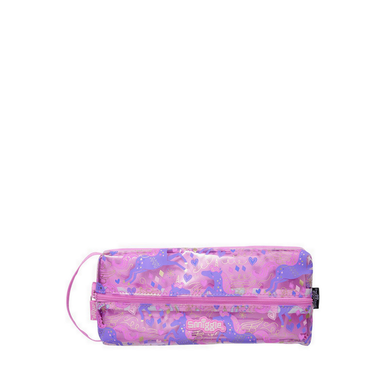 

Smiggle Pencil Case Flip Zip Adventurous - IGL456994PNK