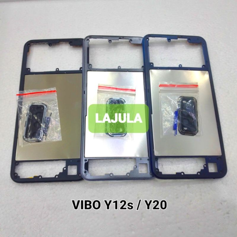 Bezel bezzel tutup mesin tulang samping Vivo y20 / y20s / y12i original