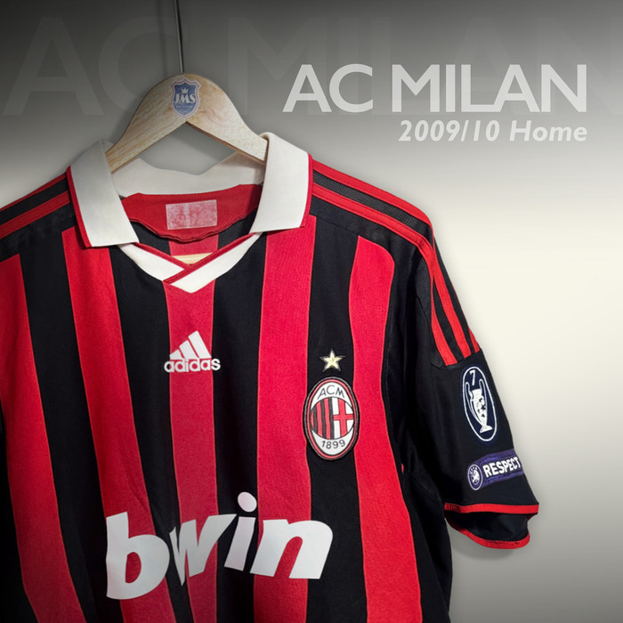 2009-10 AC MILAN HOME SHIRT BECKHAM #32