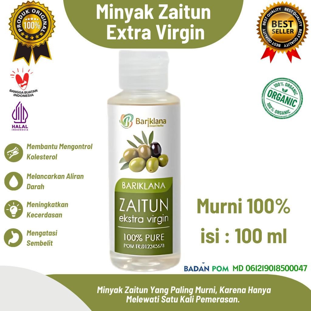 

Minyak Zaitun 100% Extra Virgin Olive Oil Bariklana Netto : 100ml