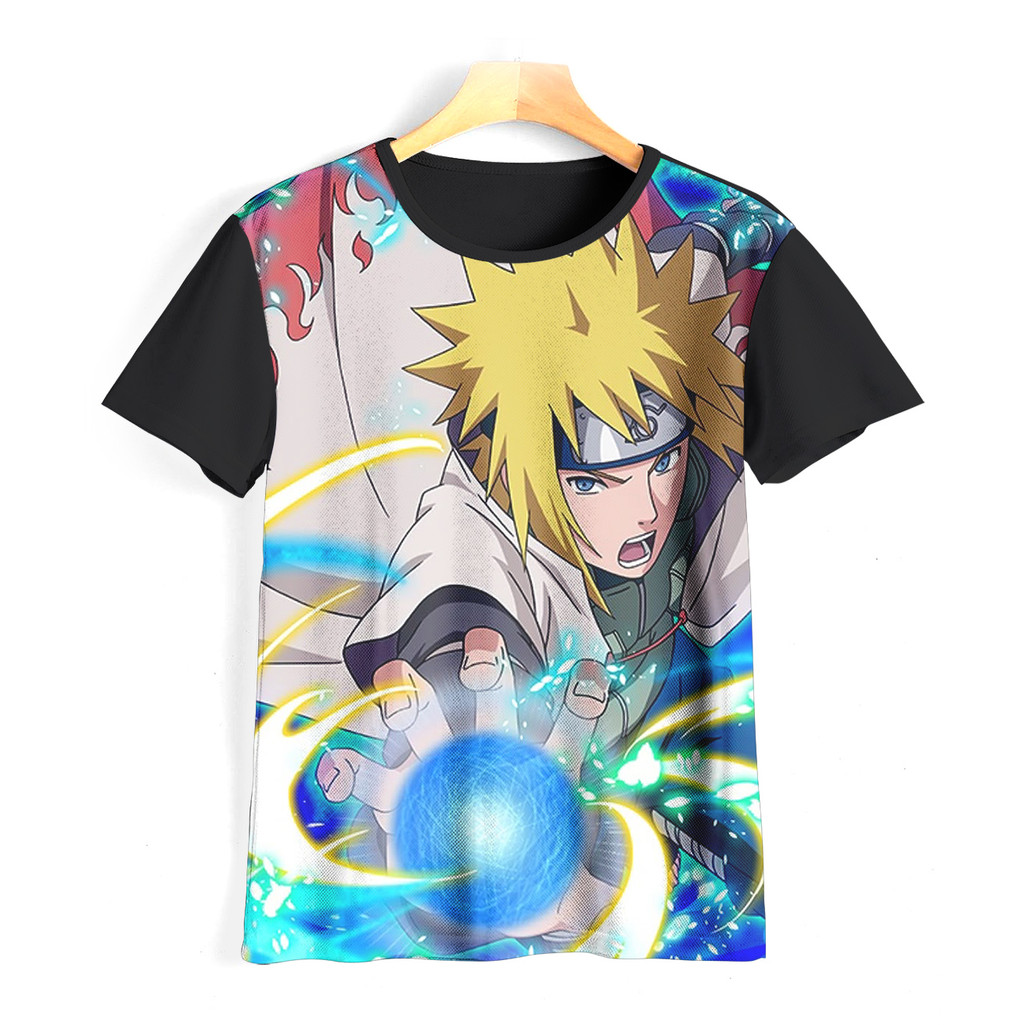 Kaos Minato Namikaze Keren dan Adem | Kaos Anime Naruto Untuk  Anak & Dewasa | 019KA010 Minato Namik