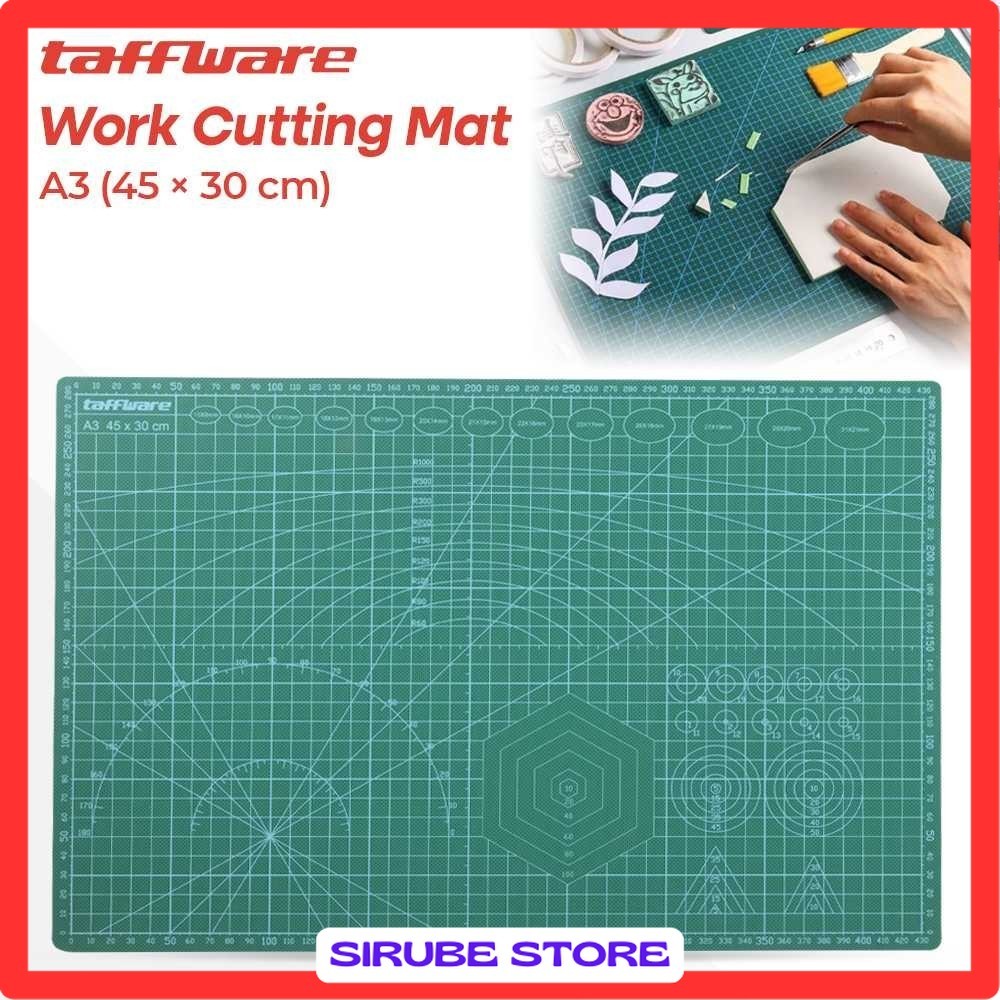 

Taffware Alas Potong Work Cutting Mat Pad A3 45x30cm