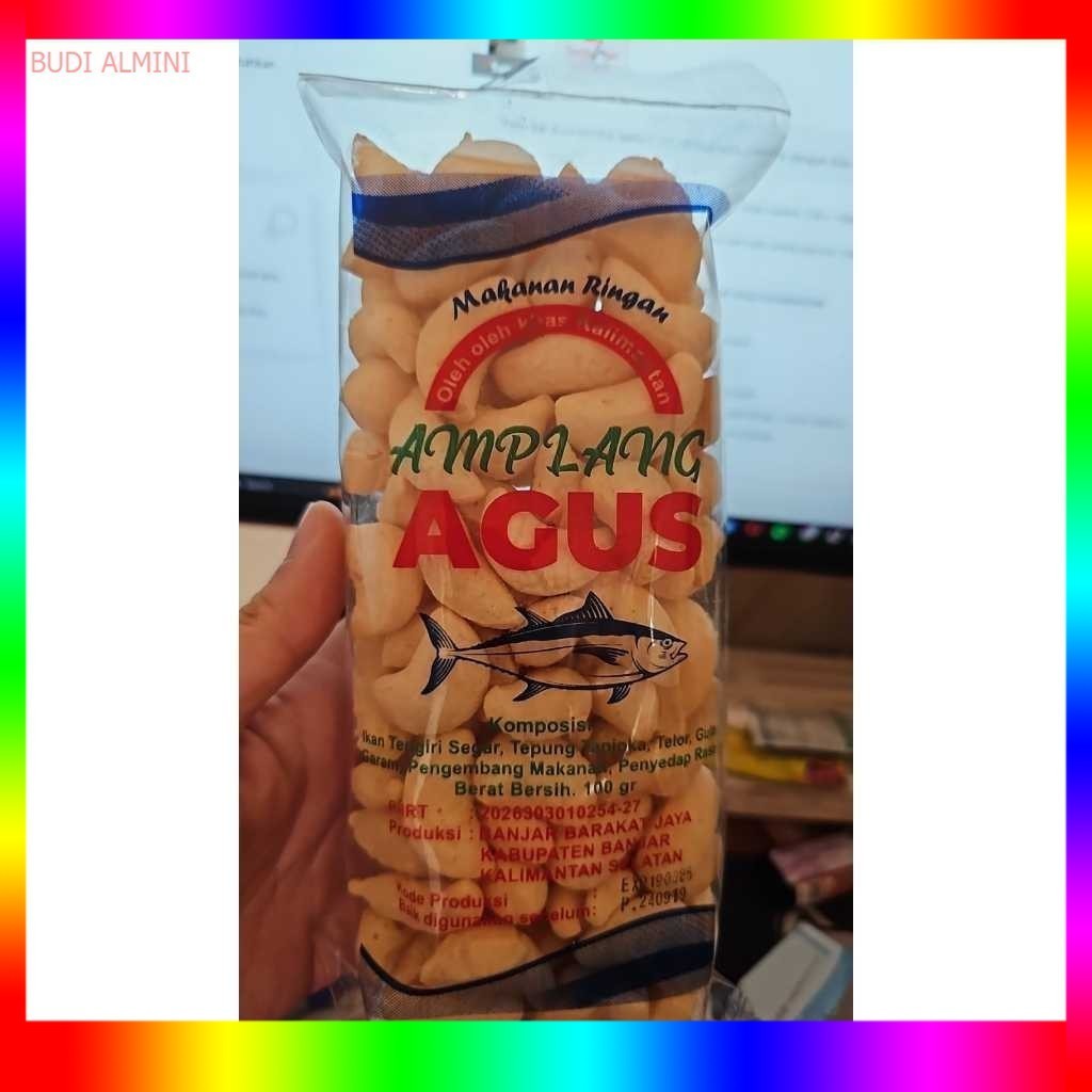 

AMPLANG AGUS KRUPUK KUKU MACAN IKAN TENGIRI KHAS KALIMANTAN