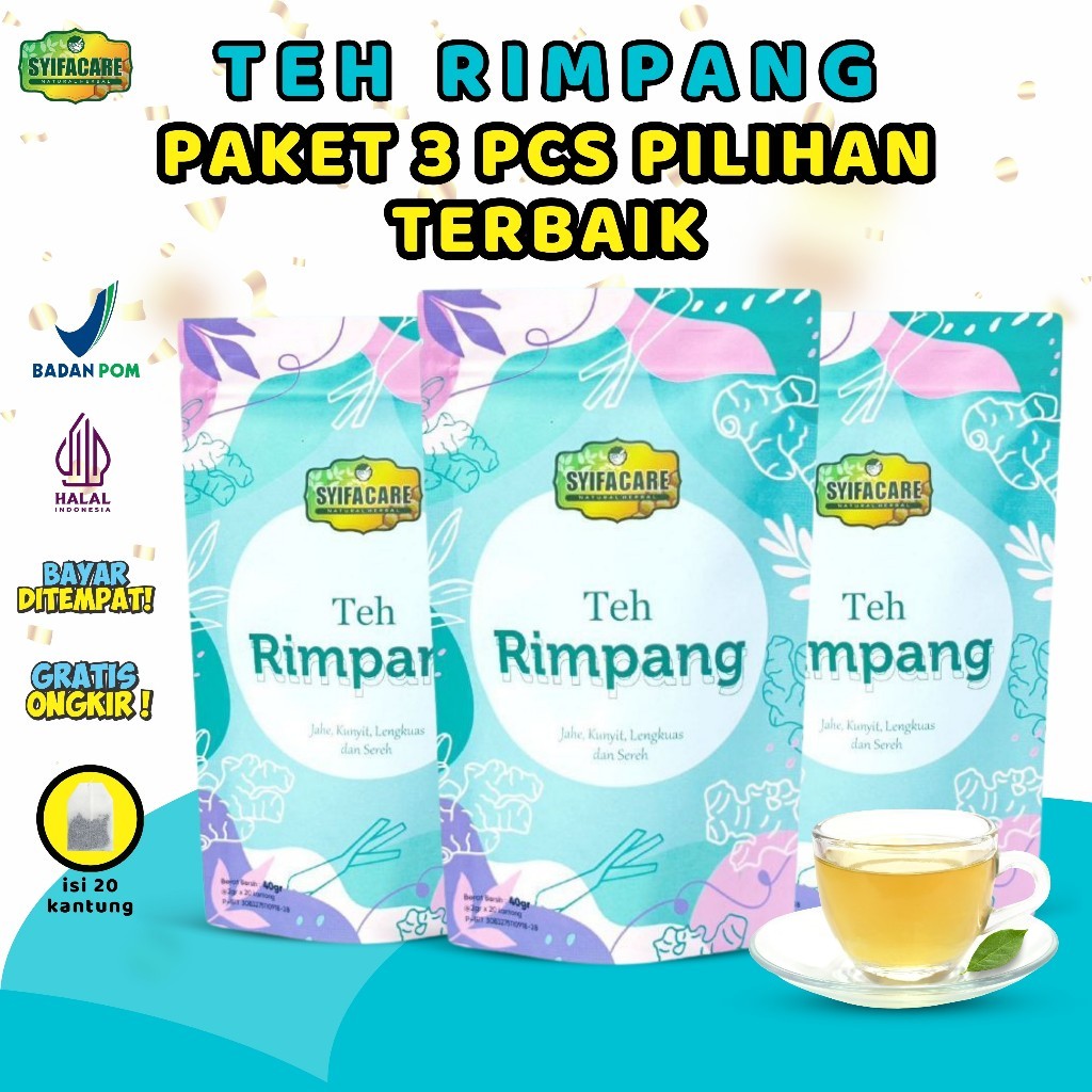 

Teh Celup Rimpang Syifacare - Teh Rimpang Diet Pelangsing Detox Tubuh Teh Rimpang Jsr Zaidul Akbar