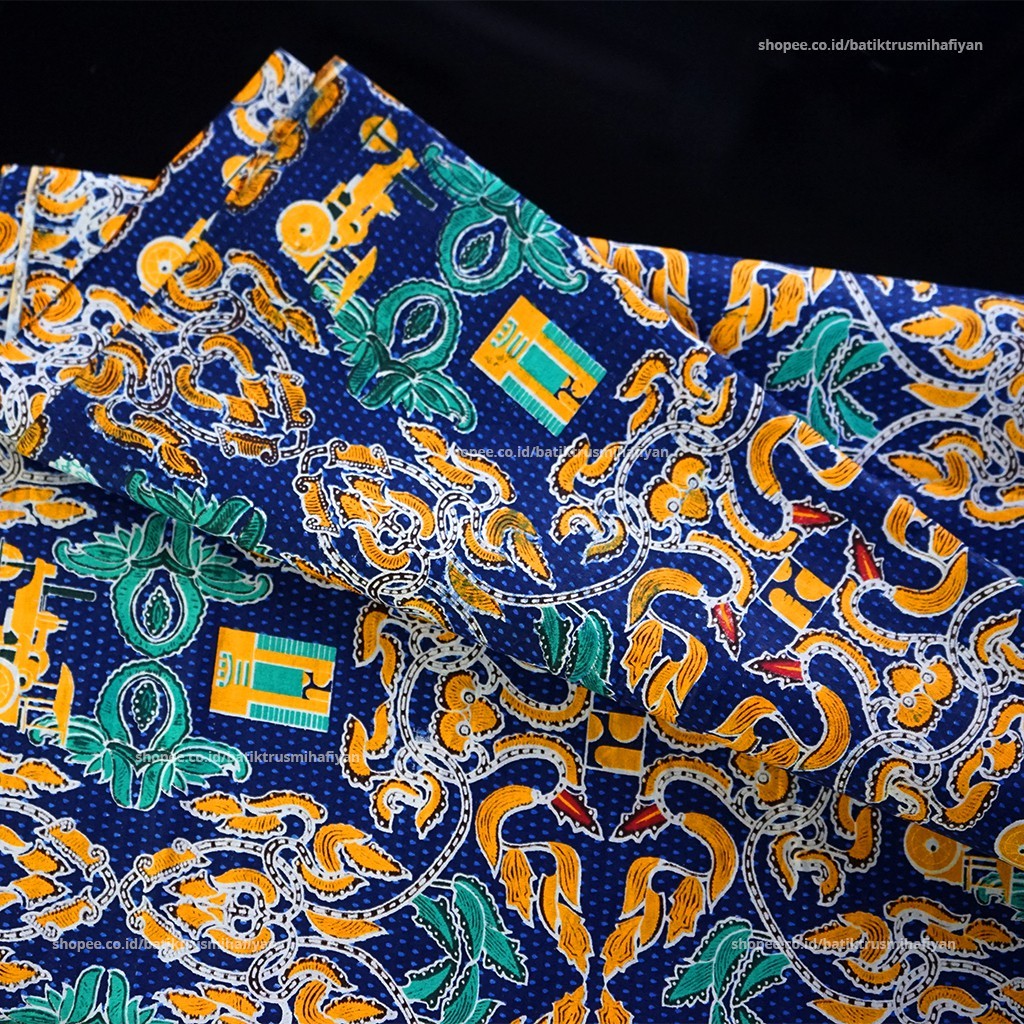 BAROSHOP BATIK TRUSMI HAFIYAN KAIN KATUN SERAGAM BATIK PU PUPR PRODUK ORIGINAL 250cm x 115CM BATIK P