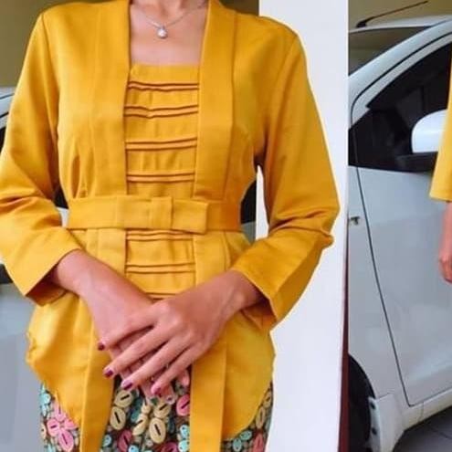 

Kebaya Modern Kutu Baru Balotelli - GOLD, UKURAN M