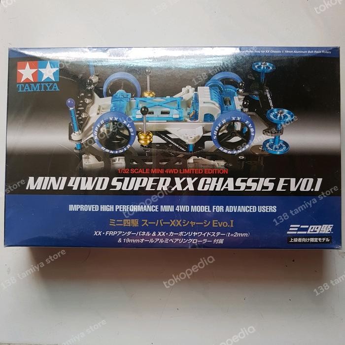 TAMIYA 94780 MINI 4WD SUPER XX CHASIS EVO 1