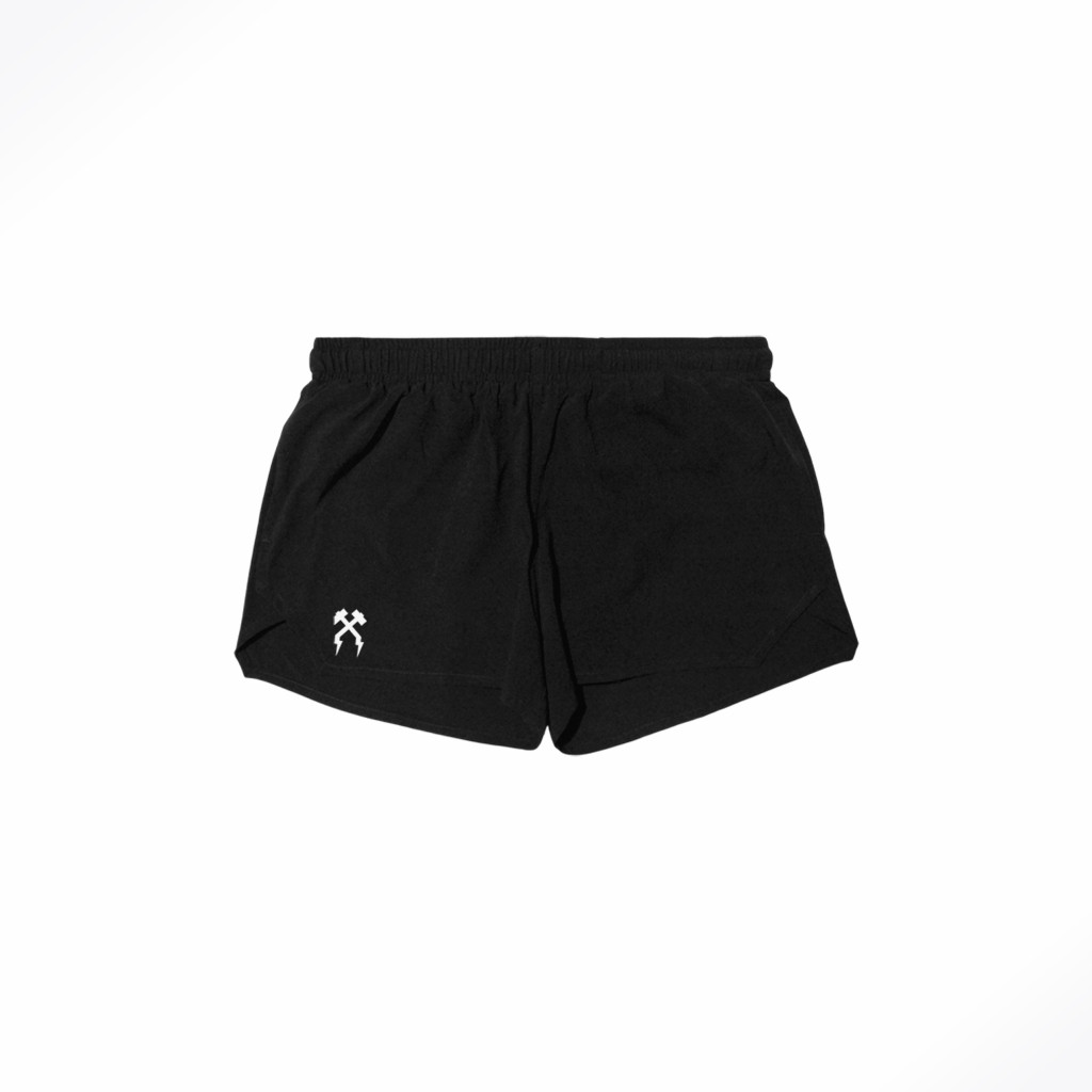 ZO88 geuwatt Aerofast Racing Running Short 3" - Black