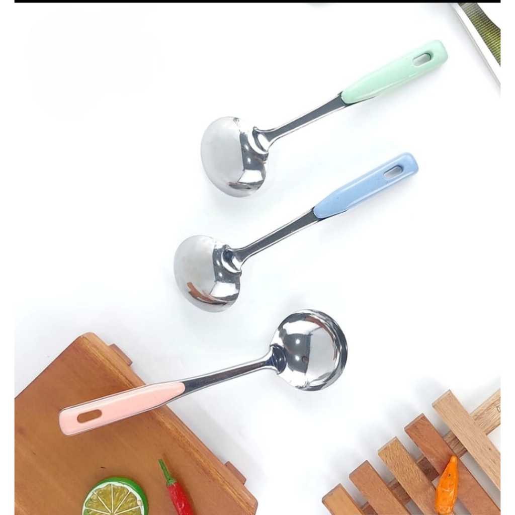 Irus Sop - Irus Sayur Tanggung Warna & Hitam - Irus BIasa Stainless Steel Murah