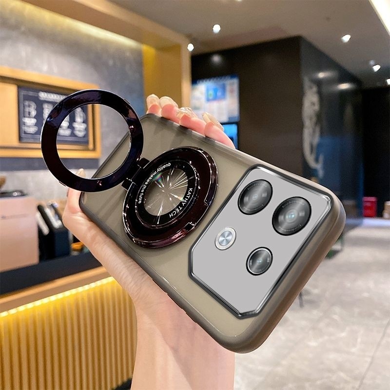 case silikon magsafe infinix GT 10 PRO desigh magsafe ring stand holder softcase