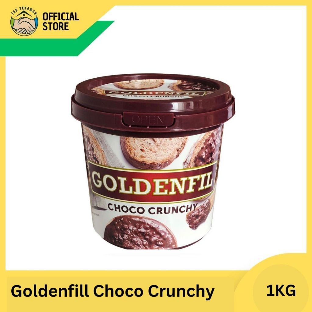 

NEW GoldenFill Choco Crunchy 1kg / Ecer PREMIUM