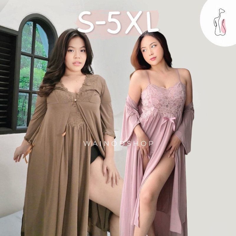 WAINODSHOP - JOSEPHINE S-5XL sexy lingerie set  bigsize & bumil friendly