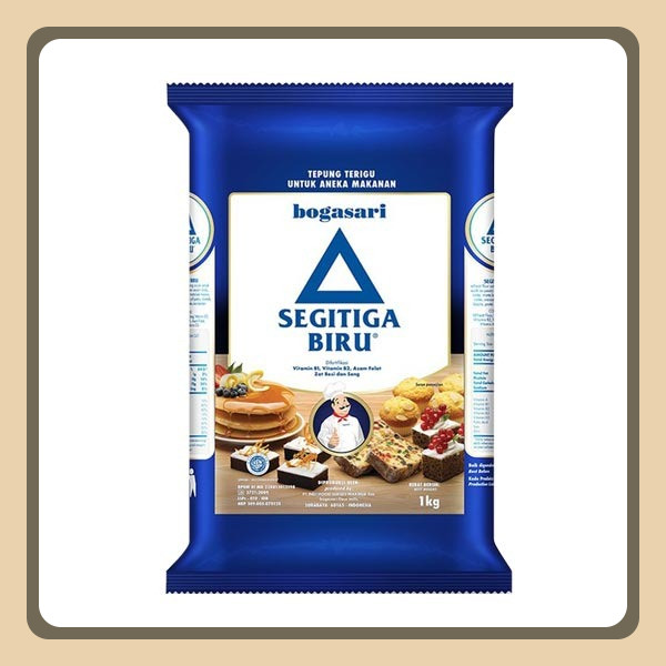 

Bogasari Terigu Segitiga Biru 1 kg - Tepung