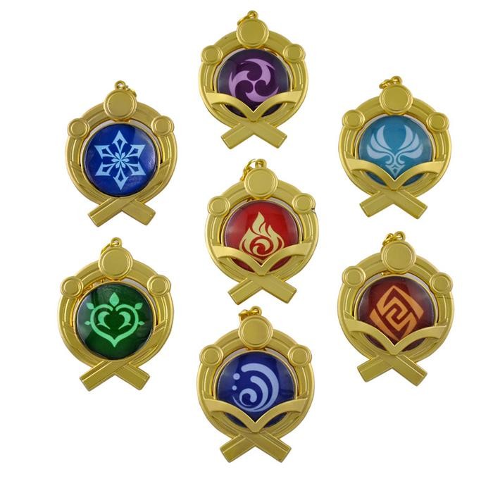 Genshin Impact Inazuma Metal Keychain