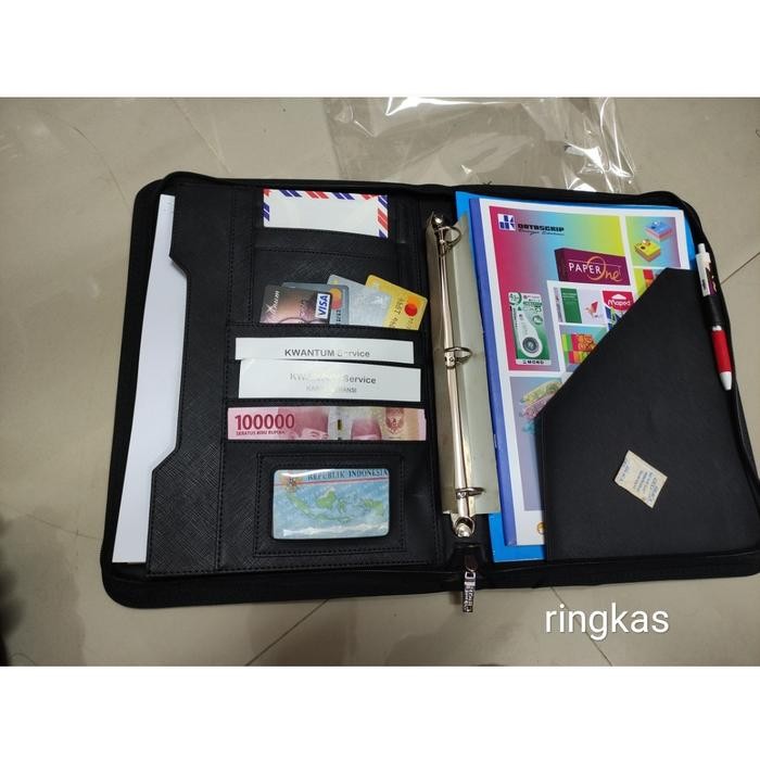 

map sleting seminar a4 ring 3 kulit sintetis