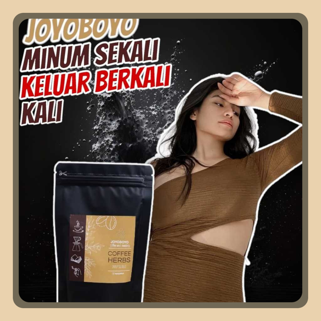 

Joyoboyo Kopi Gingseng Herbal Minuman Penambah Stamina Kopi Pria Kuat Tahan Lama Penunjang Performa
