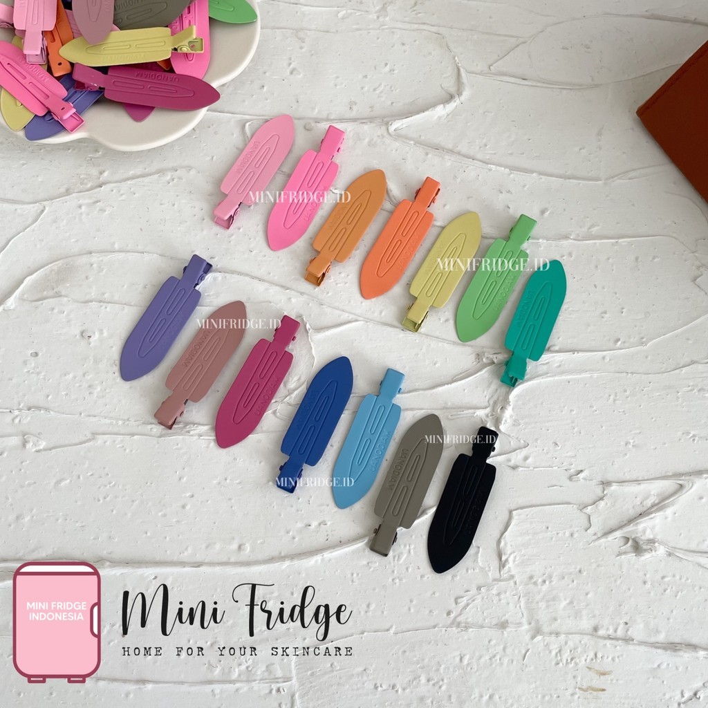 LEIA Jepitan Klip Poni Rambut Wanita  FULL ALLOY Jepit Stainless Poni Samping Mini Kecil Warna Warni