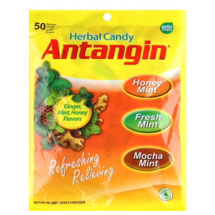 

ANTANGIN HERBAL CANDY Permen ANTANGIN Permen Herbal MINT