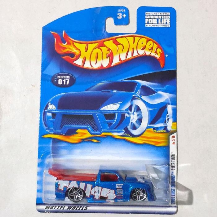 TR99 Hotwheels Hot Wheels Super Tuned biru 2001 First Editions
