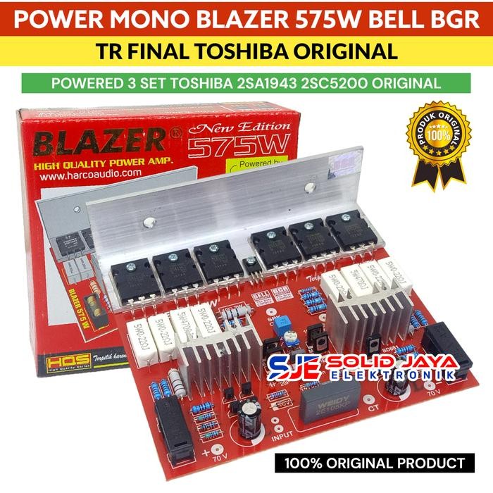 KIT POWER BLAZER 575W PLUS TR TRANSISTOR FINAL TOSHIBA ASLI 575 WATT - TR TOSHIBA 575W