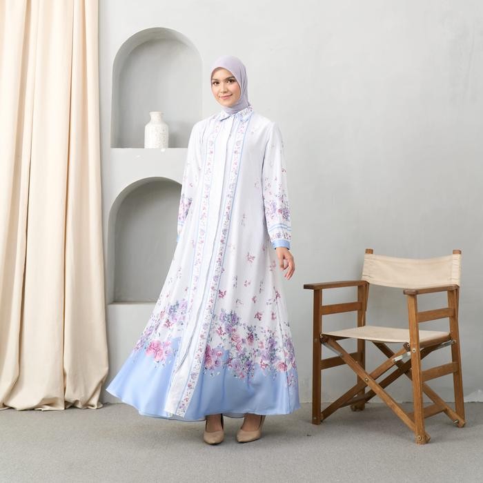 MAHIRA DRESS  - GAMIS LEBARAN - RAYA SERIES - Rose Pink, M