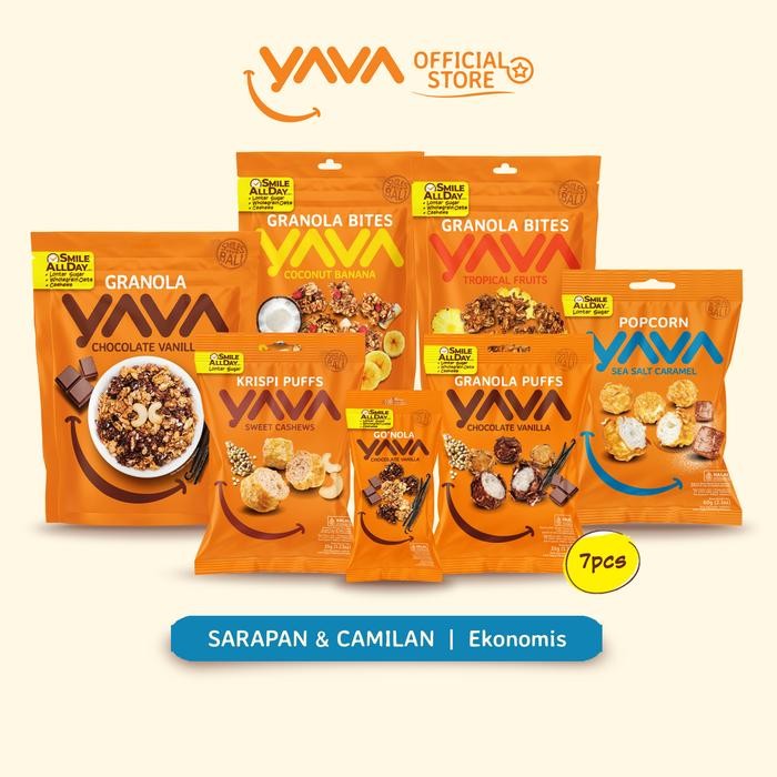 

PROMO!YAVA Paket Sarapan & Camilan EkonomisREADY