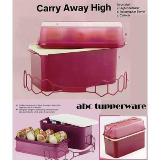 Carry away high Tupperware rantang jumbo
