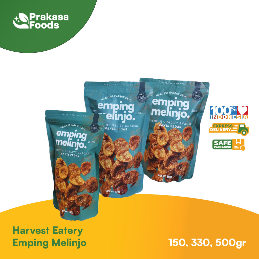 

Harvest Eatery Emping Melinjo Manis Pedas Renyah