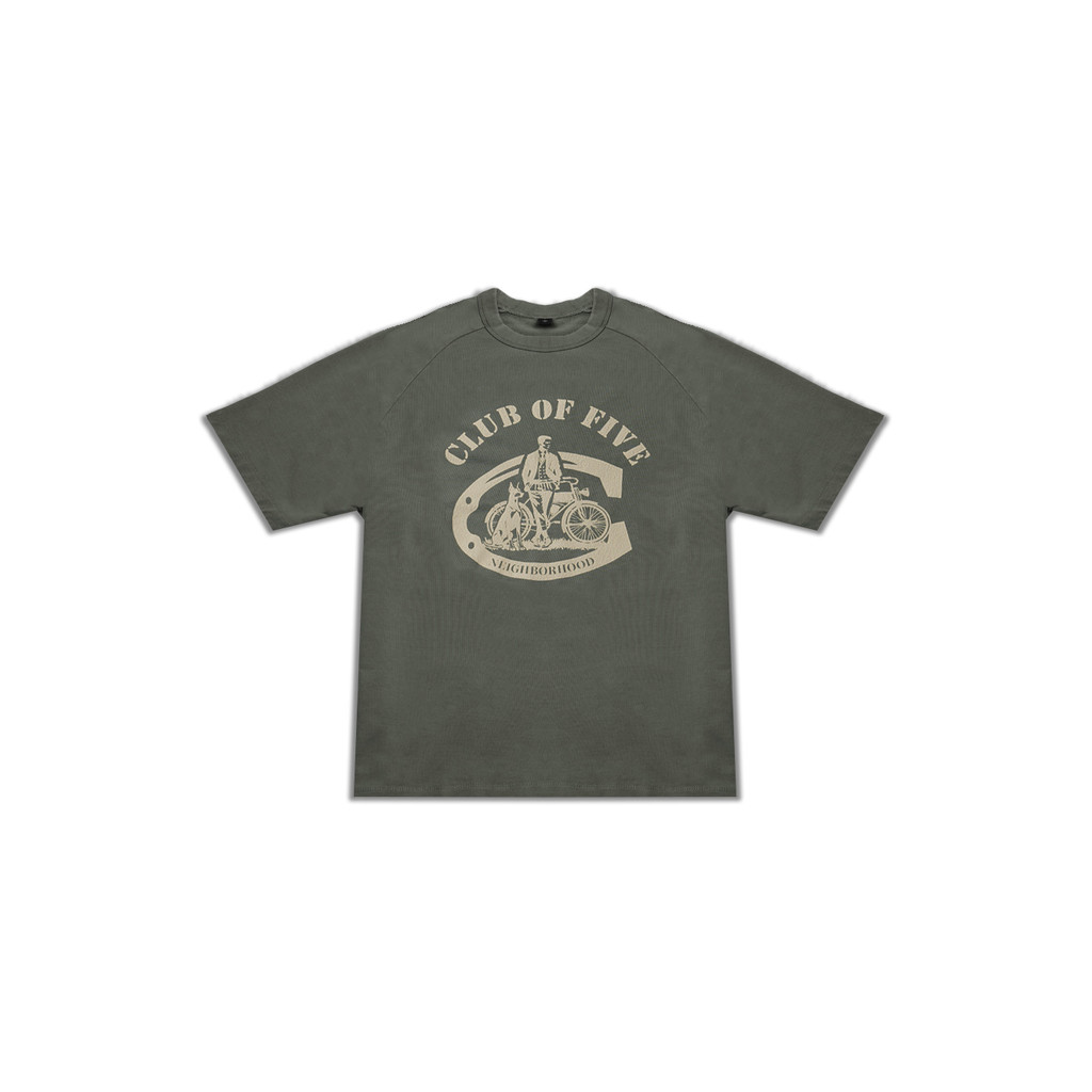 Neighborhood Green Raglan Dober T-shirt 