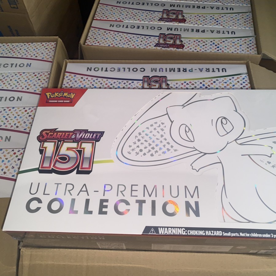 TCG Pokemon 151 Mew EX Ultra Premium Collection UPC English