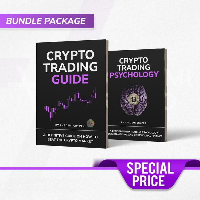 Buku Akademi Crypto I [Bundling] Crypto Trading Guide + Crypto Trading Psychology I Buku Crypto