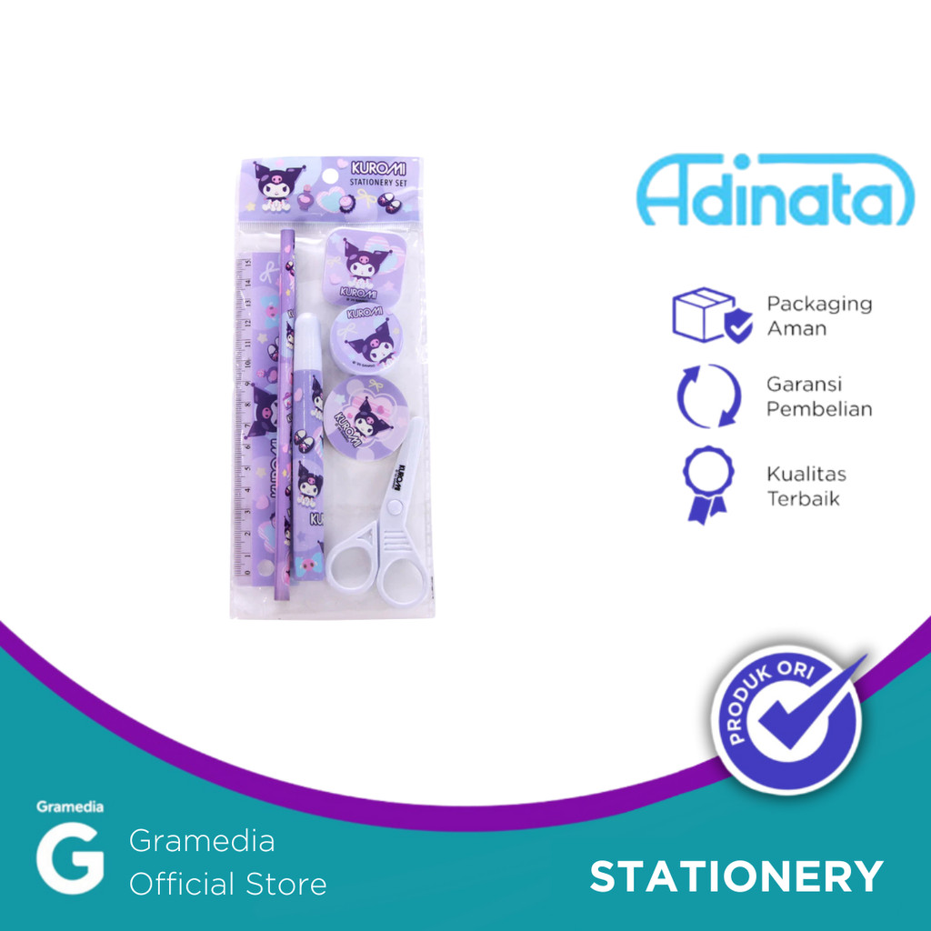 

ADI2532-2703 K/U Stationery Set 7 Pcs