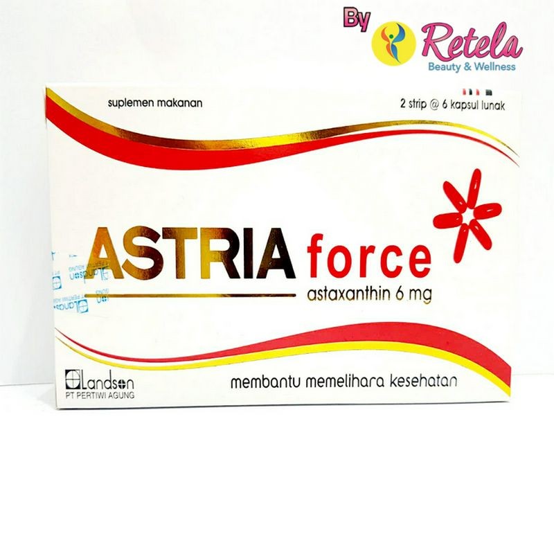 ASTRIA FORCE ASTAXANTHIN 6MG