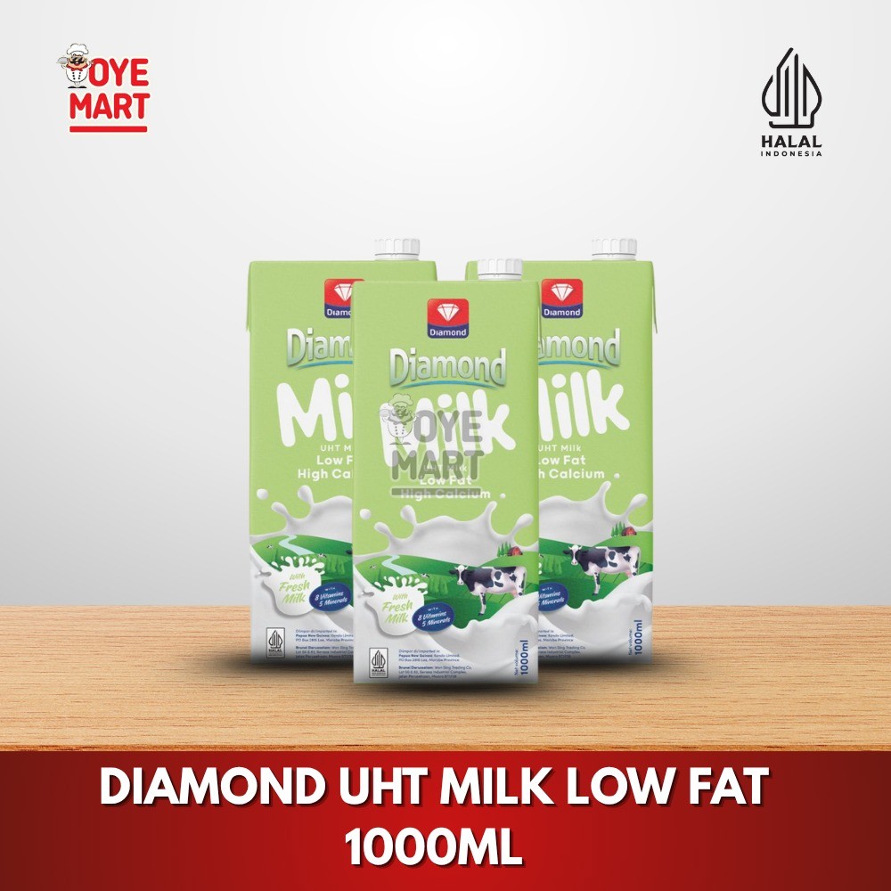 

SUSU UHT DIAMOND LOW FAT 1LITER