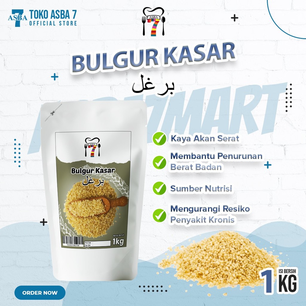

ASBA BULGUR KASAR 1KG