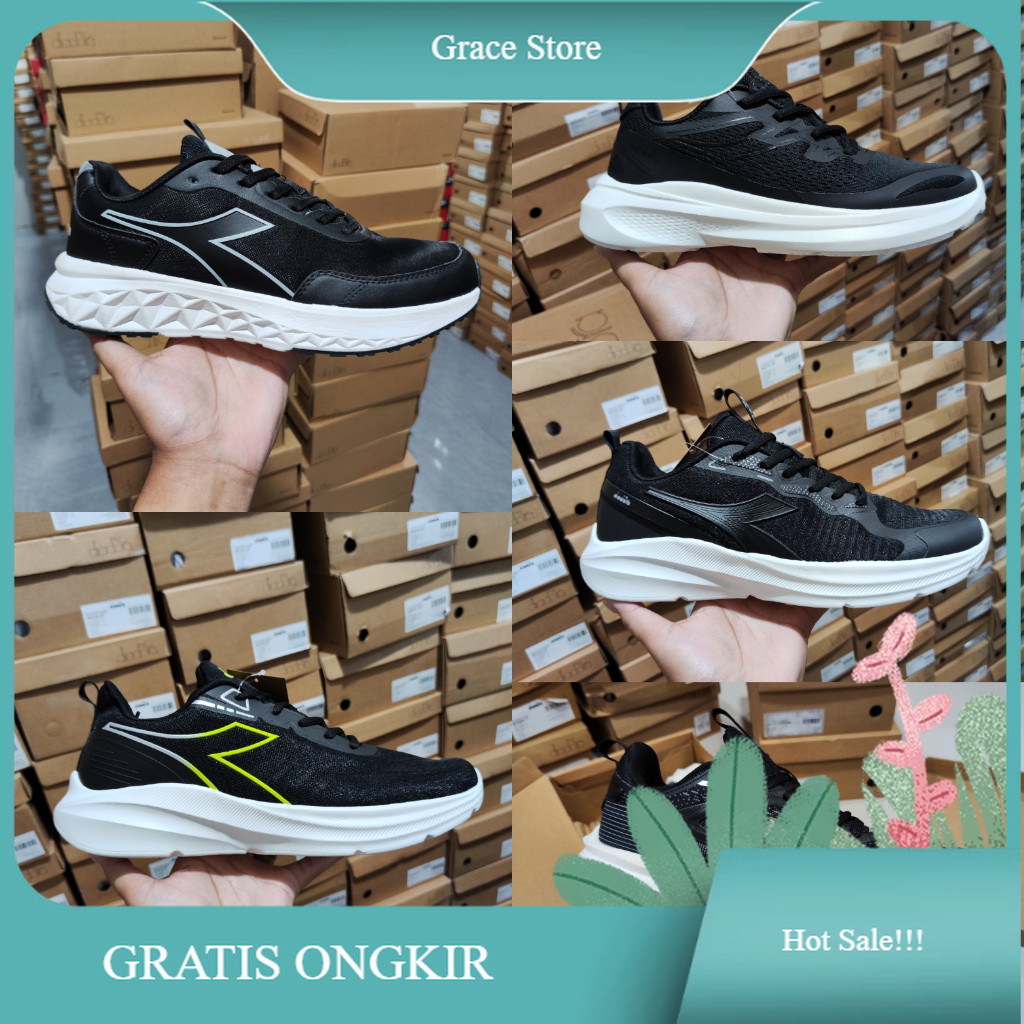 【GSTORE00】SALE Diadora Black White Men Sneaker's Original Part III