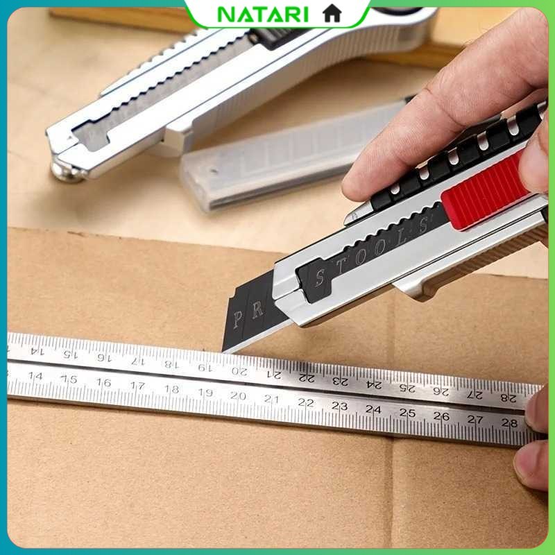 

Pisau Cutter Pemotong Kertas SK5 Blades With 5PCS Blades - Jn57