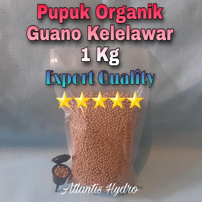 Pupuk Organik Guano / Pupuk Guano Kelelawar ( Kemasan 1Kg ) MURAH 