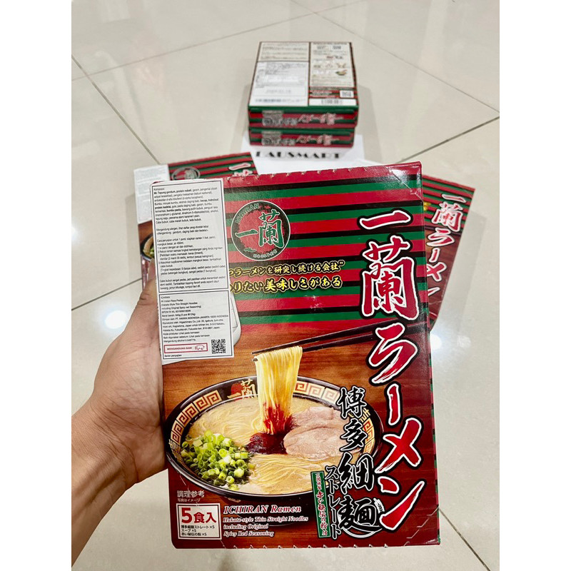 

Ichiran Ramen Pork Exp Desember 2025 isi 5 porsi 100% asli Japan