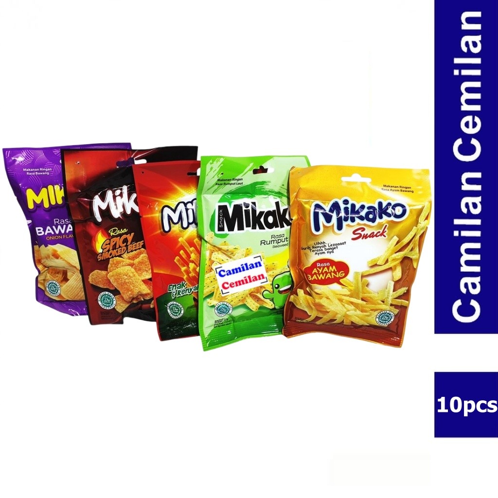 

Mikako Snack Aneka Rasa isi 10 pcs x 18 gr