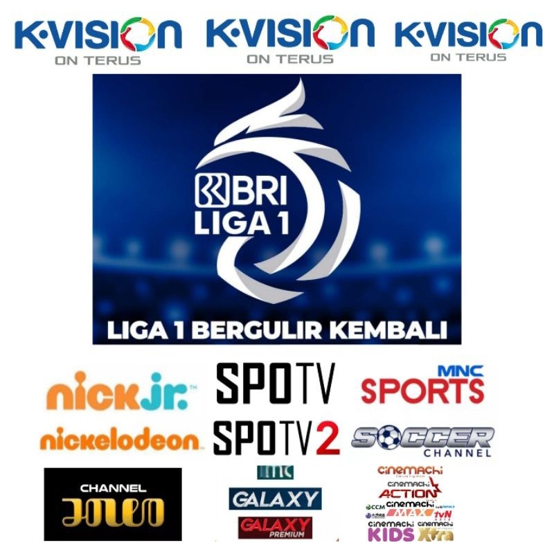 Paket Liga 1 Gibol Spotv Bein Sports Cling Mnc Basic Trans Kvision Nex Parabola Film Kualifikasi Afc