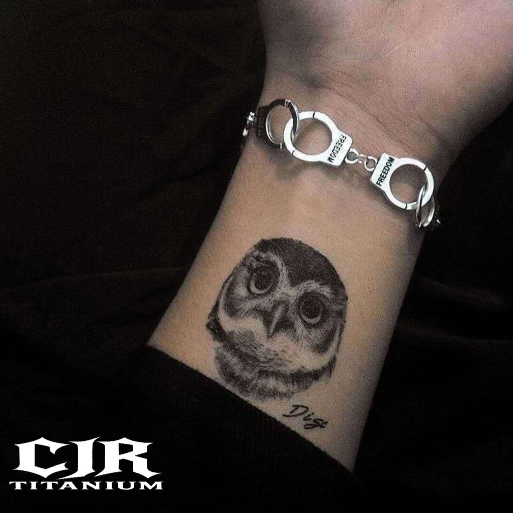 FULL CUFF BRACELET/GELANG TANGAN SILVER/RANTAI BORGOL PENUH/GELANG PRIA WANITA/CJR TITANIUM