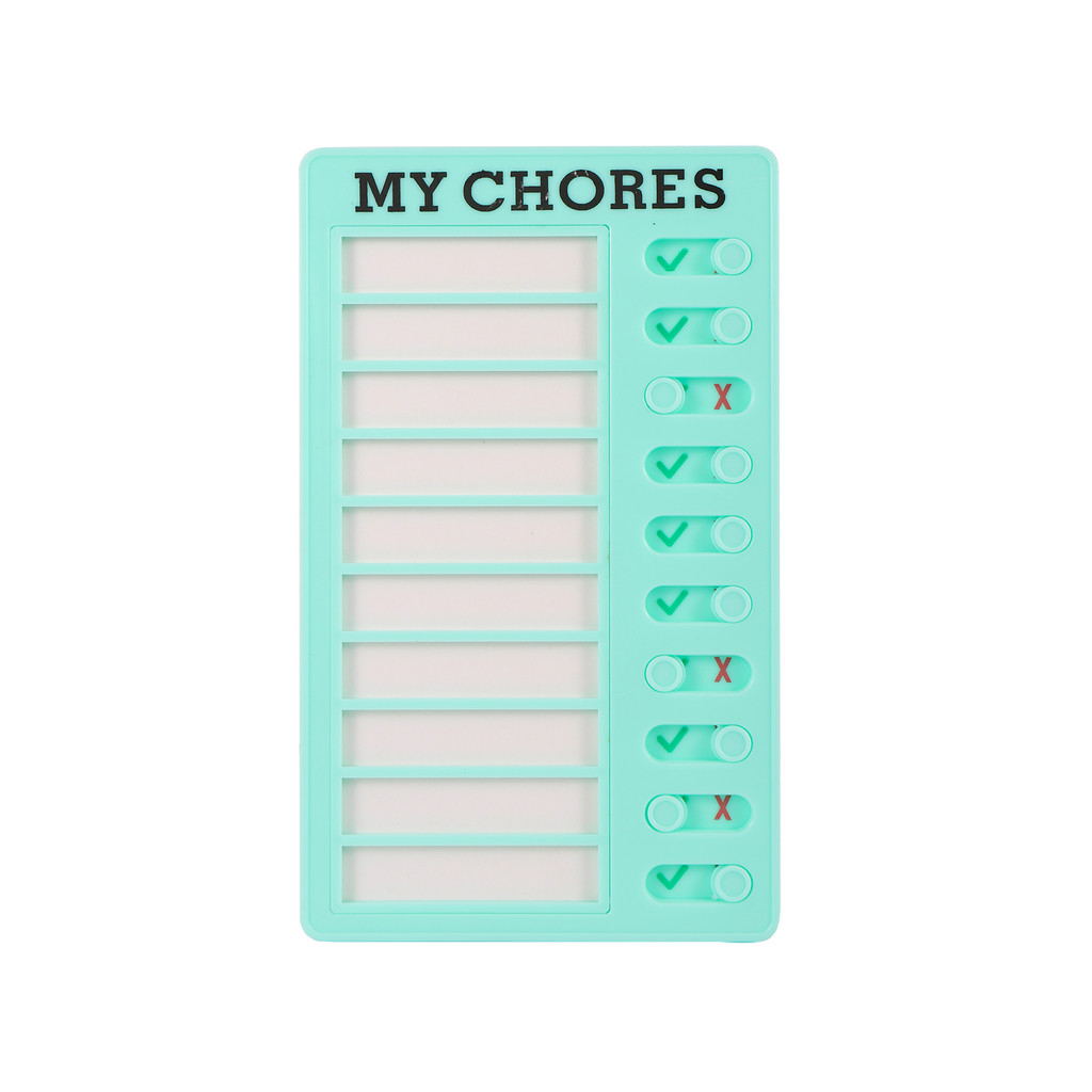 

Reusable My Chores Checklist Task Board Daily Schedule Planner Memo Chore Chart Kid Responsibility Behavior Self Discipline Card