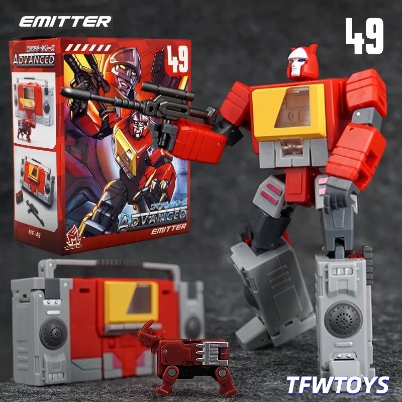 []  Mech Fans Toys Advanced Series MFT MF-49 Emitter 12cm Action Figure 