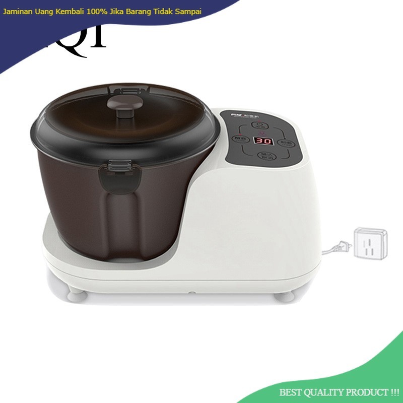 JIQI 3.5L Stainless Steel electric flour-mixing machine Egg Whisk Blender Cake Dough Bread kitchen f