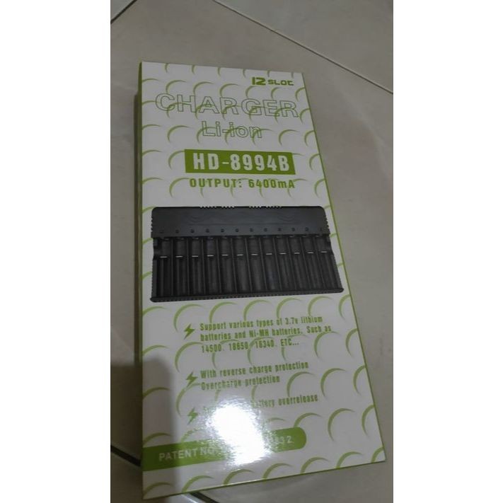 TOP ORIGINAL MASS CHARGER 12/10/ 4 Slot Casan Baterai Laptop Kompatibel untuk semua BATERAI Lithium/