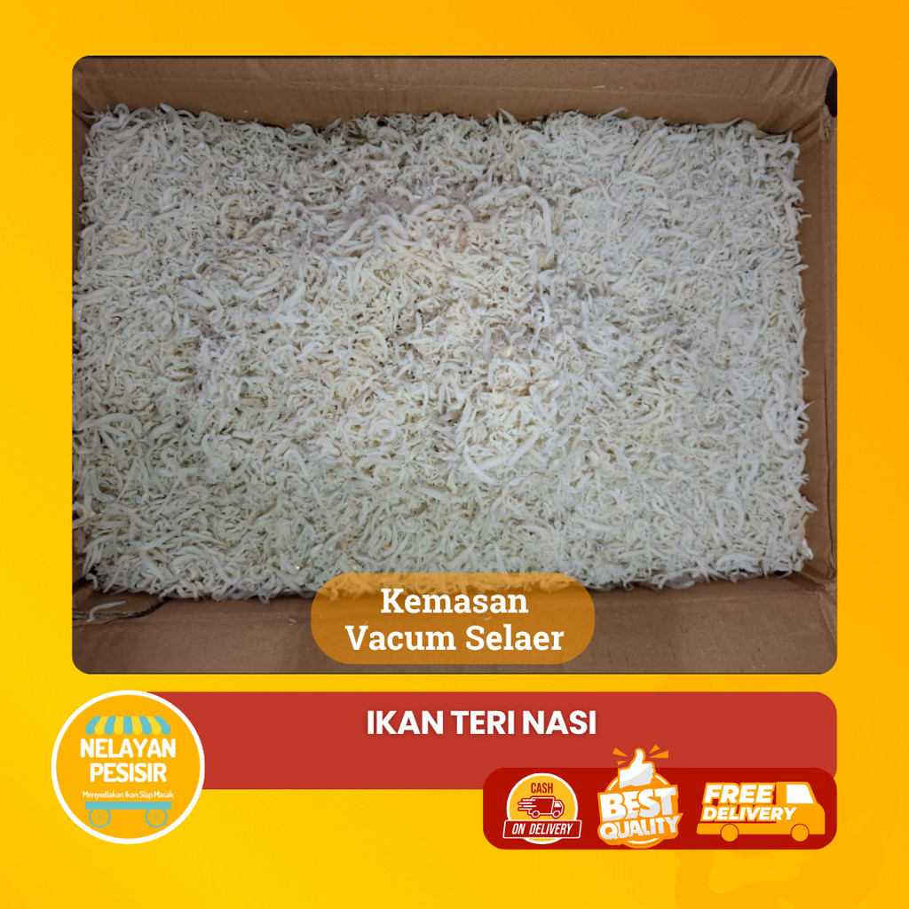 

Teri Nasi Medan Ikan Teri Kering Halus dan Renyah Tahan Lama Tanpa Pengawet